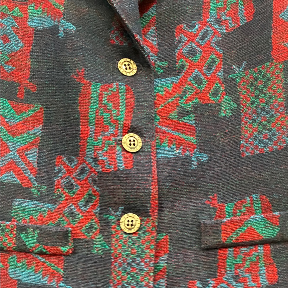 Pendleton 100% Wool Multicolor Geometric Patterne… - image 4